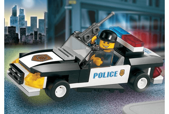 LEGO Squad Car (7030-1) set, 2003