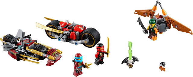 LEGO Ninja Bike Chase (70600-1) set, 2016