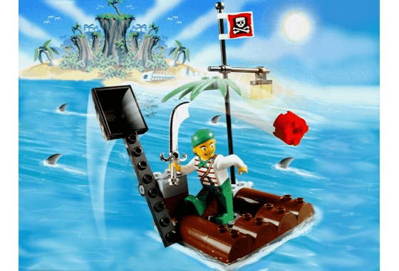 LEGO Catapult Raft (7070-1) set, 2004