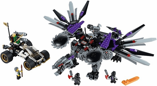 LEGO Nindroid MechDragon (70725-1) set, 2014