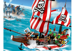 LEGO Captain Redbeard's Pirate Ship (7075-1) set