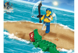 LEGO Scurvy Dog and Crocodile (7080-1) set