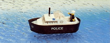 LEGO Police Boat (709-1) set, 1978