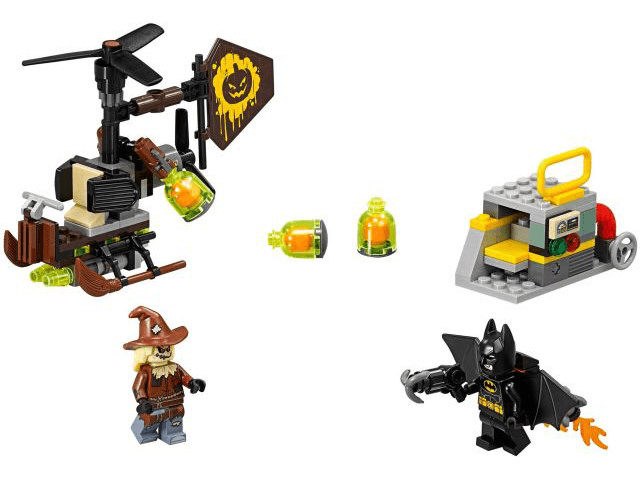 LEGO Scarecrow Fearful Face-off (70913-1) set, 2017