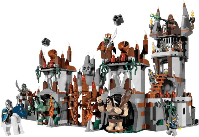 LEGO Trolls' Mountain Fortress (7097-1) set, 2009