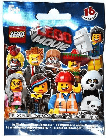 LEGO Minifigure, The LEGO Movie (Complete Random Set of 1 Minifigure) (71004-1) set, 2014