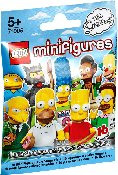 LEGO Minifigure, The Simpsons, Series 1 (Complete Random Set of 1 Minifigure) (71005-1) set, 2014