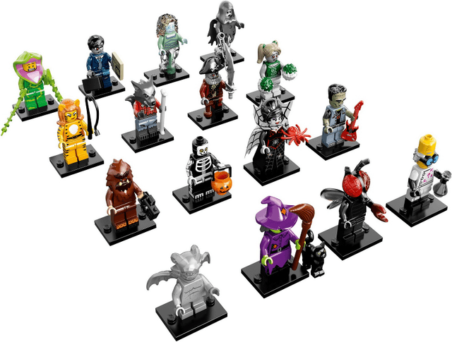 LEGO Minifigure, Series 14 (Complete Series of 16 Complete Minifigure Sets) (71010-2) set, 2015