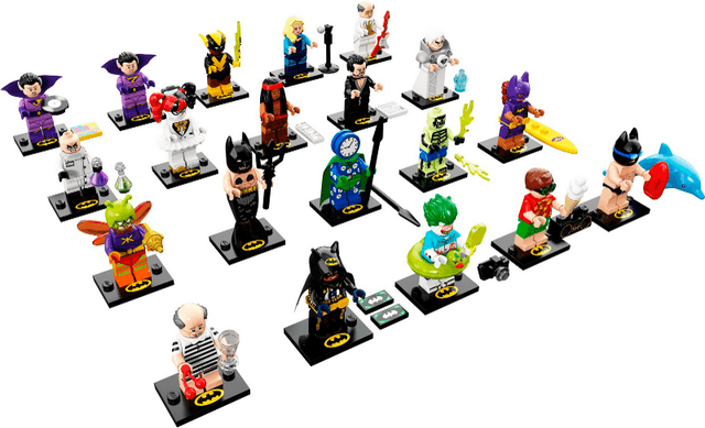 LEGO Minifigure, The LEGO Batman Movie, Series 2 (Complete Series of 20 Complete Minifigure Sets) (71020-2) set, 2018