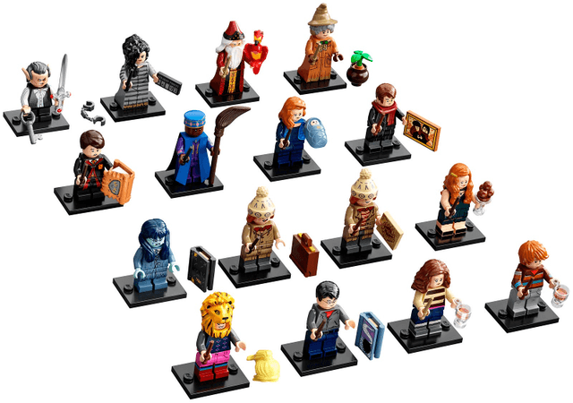LEGO Minifigure, Harry Potter, Series 2 (Complete Series of 16 Complete Minifigure Sets) (71028-2) set, 2020