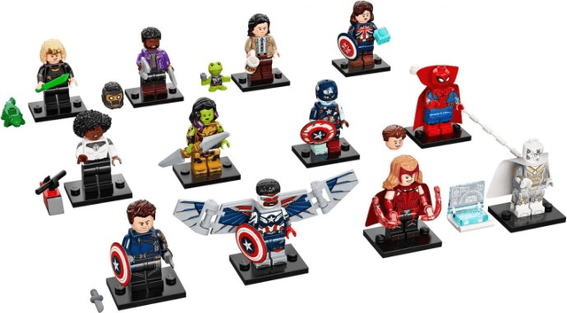 LEGO Minifigure, Marvel Studios, Series 1 (Complete Series of 12 Complete Minifigure Sets) (71031-2) set, 2021