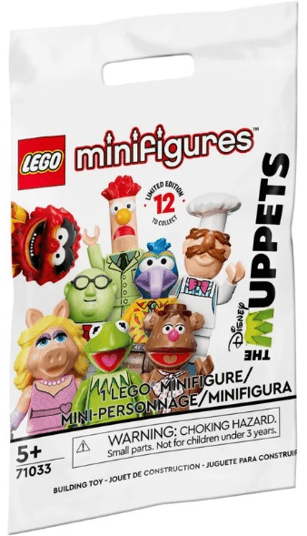 LEGO Minifigure, The Muppets (Complete Random Set of 1 Minifigure) (71033-1) set, 2022