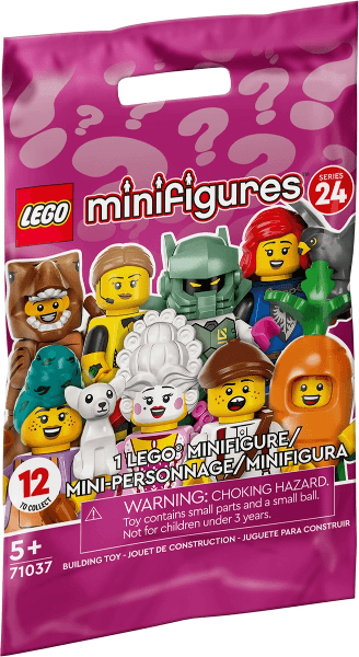 LEGO Minifigure, Series 24 (Complete Random Set of 1 Minifigure) (71037-1) set, 2023
