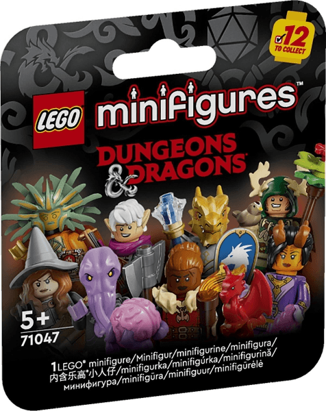 LEGO Minifigure, Dungeons & Dragons (Complete Random Set of 1 Minifigure) (71047-1) set, 2024