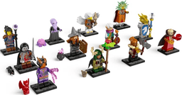 LEGO Minifigure, Dungeons & Dragons (Complete Series of 12 Complete Minifigure Sets) (71047-2) set