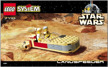 LEGO Landspeeder (7110-1) set, 1999