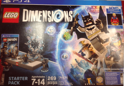 LEGO Starter Pack - Sony PS4 with Supergirl (71171-2) set, 2016