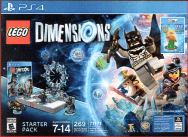 LEGO Starter Pack - Sony PS4 with Aquaman Fun Pack (Toys "R" Us Exclusive) (71171-4) set, 2017