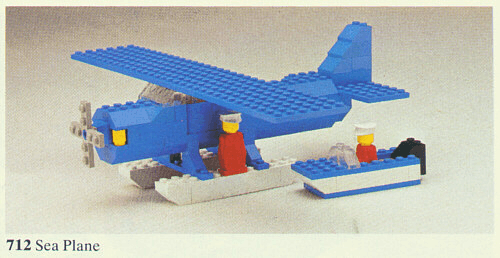 LEGO Sea Plane (712-1) set, 1977