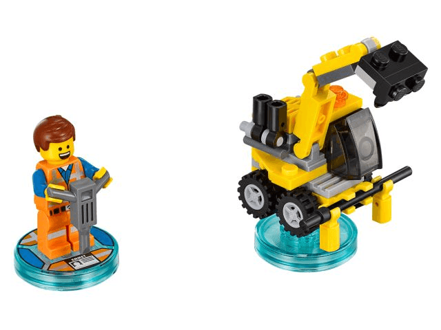 LEGO Fun Pack - The LEGO Movie (Emmet and Emmet's Excavator) (71212-1) set, 2015