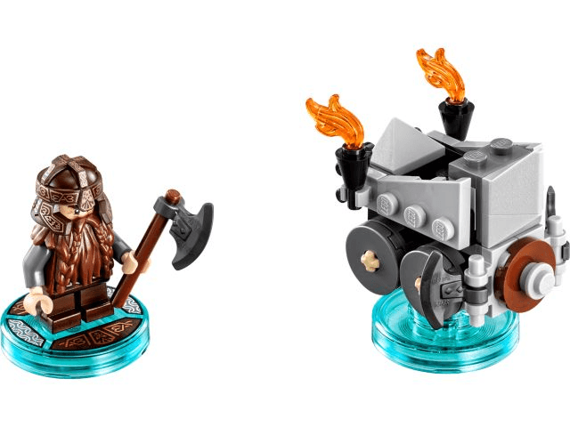LEGO Fun Pack - The Lord of the Rings (Gimli and Axe Chariot) (71220-1) set, 2015