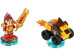LEGO Fun Pack - Legends of Chima (Laval and Mighty Lion Rider) (71222-1) set