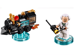 LEGO Fun Pack - Back to the Future (Doc Brown and Traveling Time Train) (71230-1) set