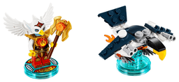 LEGO Fun Pack - Legends of Chima (Eris and Eagle Interceptor) (71232-1) set