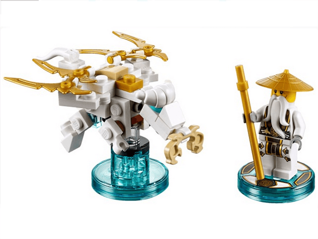 LEGO Fun Pack - Ninjago (Sensei Wu and Flying White Dragon) (71234-1) set, 2016