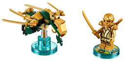 LEGO Fun Pack - Ninjago (Lloyd and Lloyd's Golden Dragon) (71239-1) set