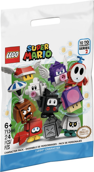 LEGO Character, Super Mario, Series 2 (Complete Random Set of 1 Character) (71386-1) set, 2021