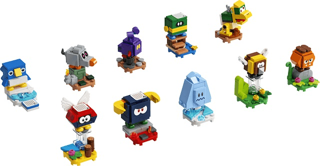 LEGO Character, Super Mario, Series 4 (Complete Series of 10 Complete Character Sets) (71402-2) set, 2022