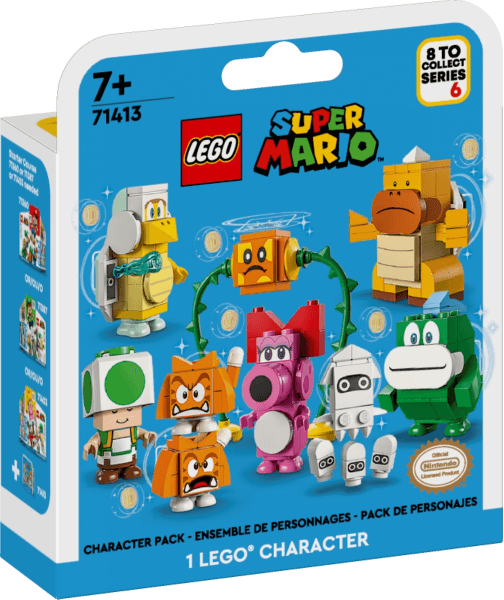 LEGO Character, Super Mario, Series 6 (Complete Random Set of 1 Character) (71413-1) set, 2023