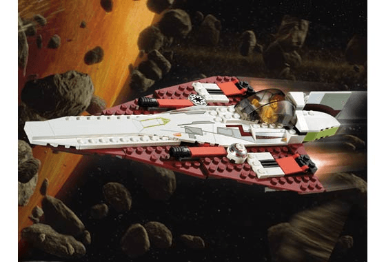 LEGO Jedi Starfighter (7143-1) set, 2002
