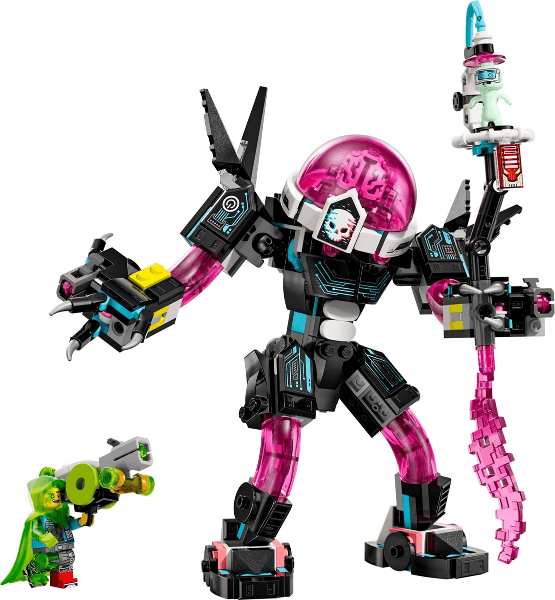 LEGO Mateo vs. Cyber Brain Mech (71495-1) set, 2025