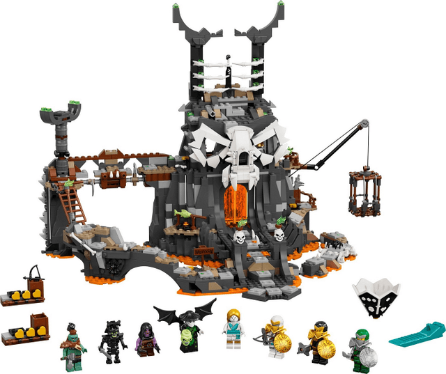LEGO Skull Sorcerer's Dungeons (71722-1) set, 2020
