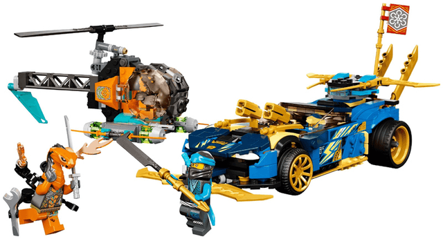 LEGO Jay and Nya's Race Car EVO (71776-1) set, 2022