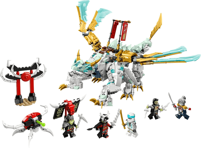 LEGO Zane's Ice Dragon Creature (71786-1) set, 2023