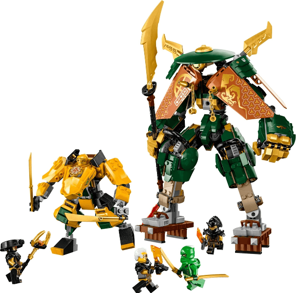 LEGO Lloyd and Arin's Ninja Team Mechs (71794-1) set, 2023