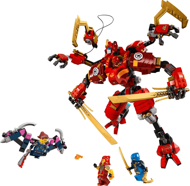LEGO Kai's Ninja Climber Mech (71812-1) set, 2024