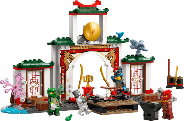 LEGO Ninja Spinjitzu Temple (71831-1) set, 2025