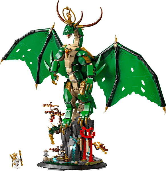 LEGO The Guardian Dragon (71847-1) set, 2025
