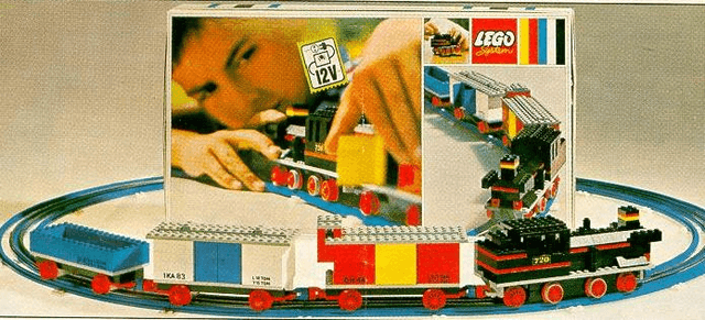 LEGO Train with 12V Electric Motor (720-2) set, 1969
