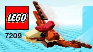 LEGO Pteranodon polybag (7209-1) set, 2004