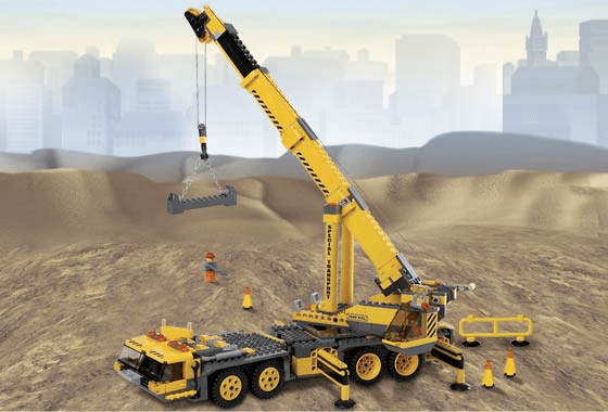 LEGO XXL Mobile Crane (7249-1) set, 2005