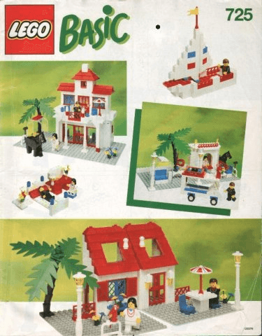 LEGO Basic Building Set (725-1) set, 1990