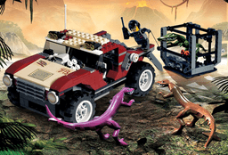 LEGO Dino 4WD Trapper (7296-1) set