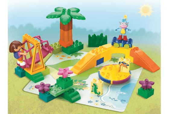 LEGO Dora and Boots at Play Park (7332-1) set, 2004