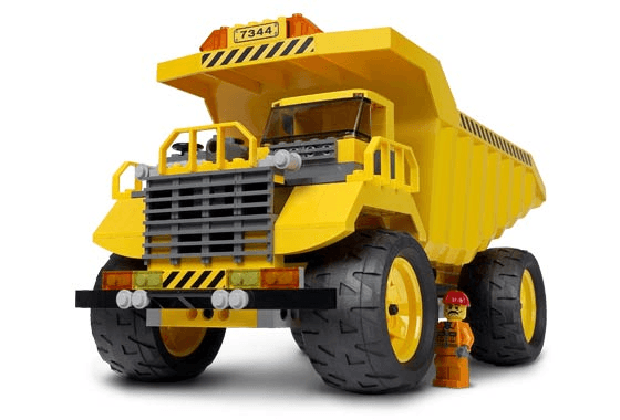 LEGO Dump Truck (7344-1) set, 2005