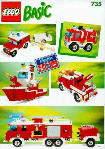 LEGO Basic Building Set (735-1) set, 1990